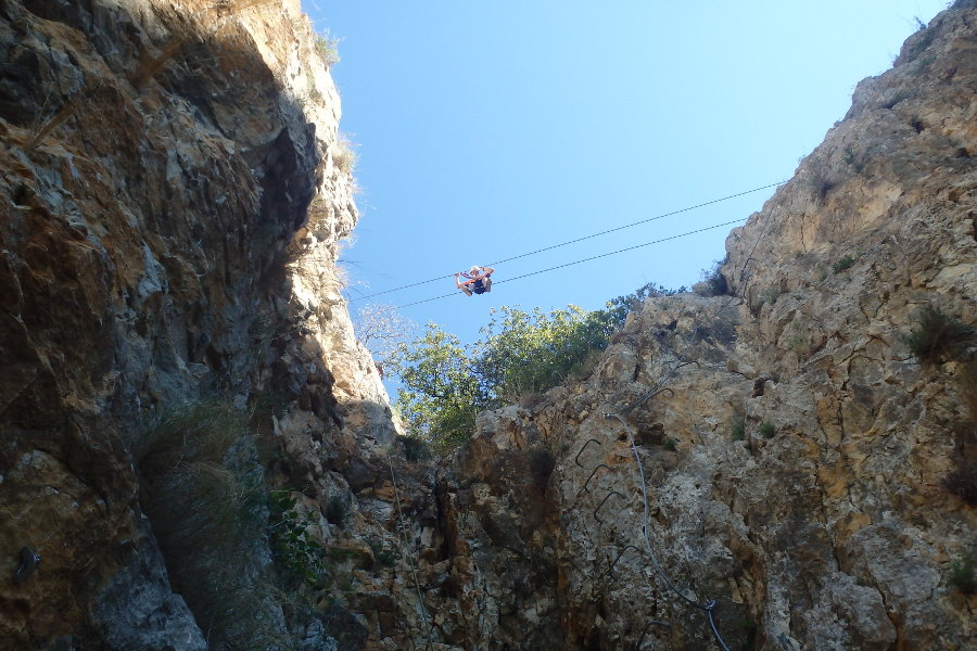 Via-ferrata Près De Nîmes Et Montpellier Dans L'Hérault Et Le Le Gard Avec Entre2nature