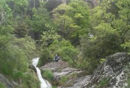 Canyoning Extrème Au Ruisseau D'Albès Dans L'Hérault Et Le Gard,