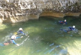 Randonnée Aquatique Du Ravin Des Arcs En Languedoc, Près De Montpellier, Avec Les Moniteurs D'entre2nature.