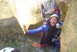 Canyoning Au Ravin Des Arcs, Près De Montpellier, Dans L'Hérault, Avec Les Moniteurs Du Languedoc