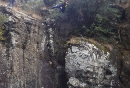 Canyon Du Ruisseau D'Albès Dans Le Caroux Près De Montpellier