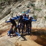 Enterrement De Vie De Garçon Près De Montpellier En Anyoning Dans Le Rec Grand Dans Le Département De L'Hérault Au Caroux. Des Activités De Pleine Nature Pour Tous...