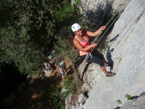 Escalade près de montpellier, dans l'hérault et le Gard en Languedoc-Roussillon