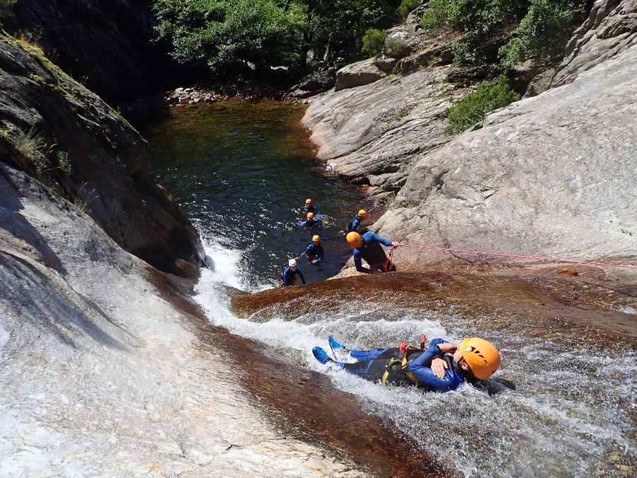 EVG Et EVJF En Canyoning Dans L'Hérault, Près De Montpellier