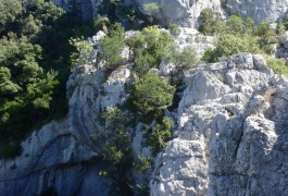 Via-ferrata Du Thaurac Près De Montpellier Dans L'Hérault En Languedoc, Avec Les Moniteurs Professionnels D'entre2nature