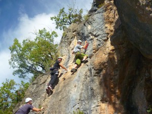Via-ferrata pleine de vertige pour cette ascension au bout du monde