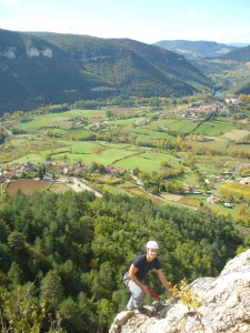 Via-ferrata du Liaucous, aux portes des gorges du Tarn