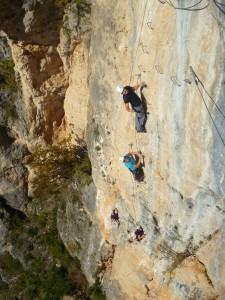 Aventure au programme, pour cette via ferrata d' exception