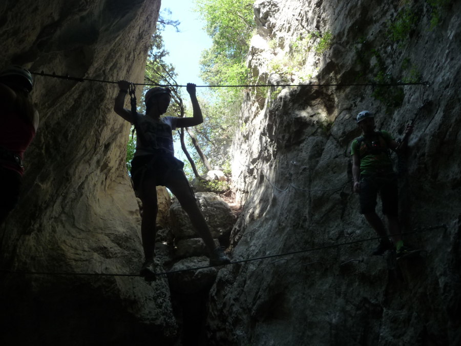 Ré-ouverture De La Via-ferrata Du Thaurac