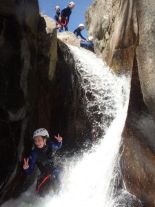 Canyon, via ferrata et escalade dans l' hérault et le gard, près de montpellier avec les moniteurs d'entre2nature. Cévennes et Caroux.