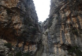 Descente En Rappel Dans Le Barrancos Du Verdus, Tout Près De Saint-Guilhem Le Désert. Activités De Pleine Nature Dans L'Hérault Et Le Gard, Tout Autour De Montpellier En Languedoc