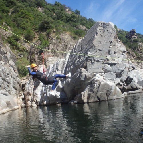 Canyoning Du Soucy En Cevenns Dans Le Gard, Près D'Anduze