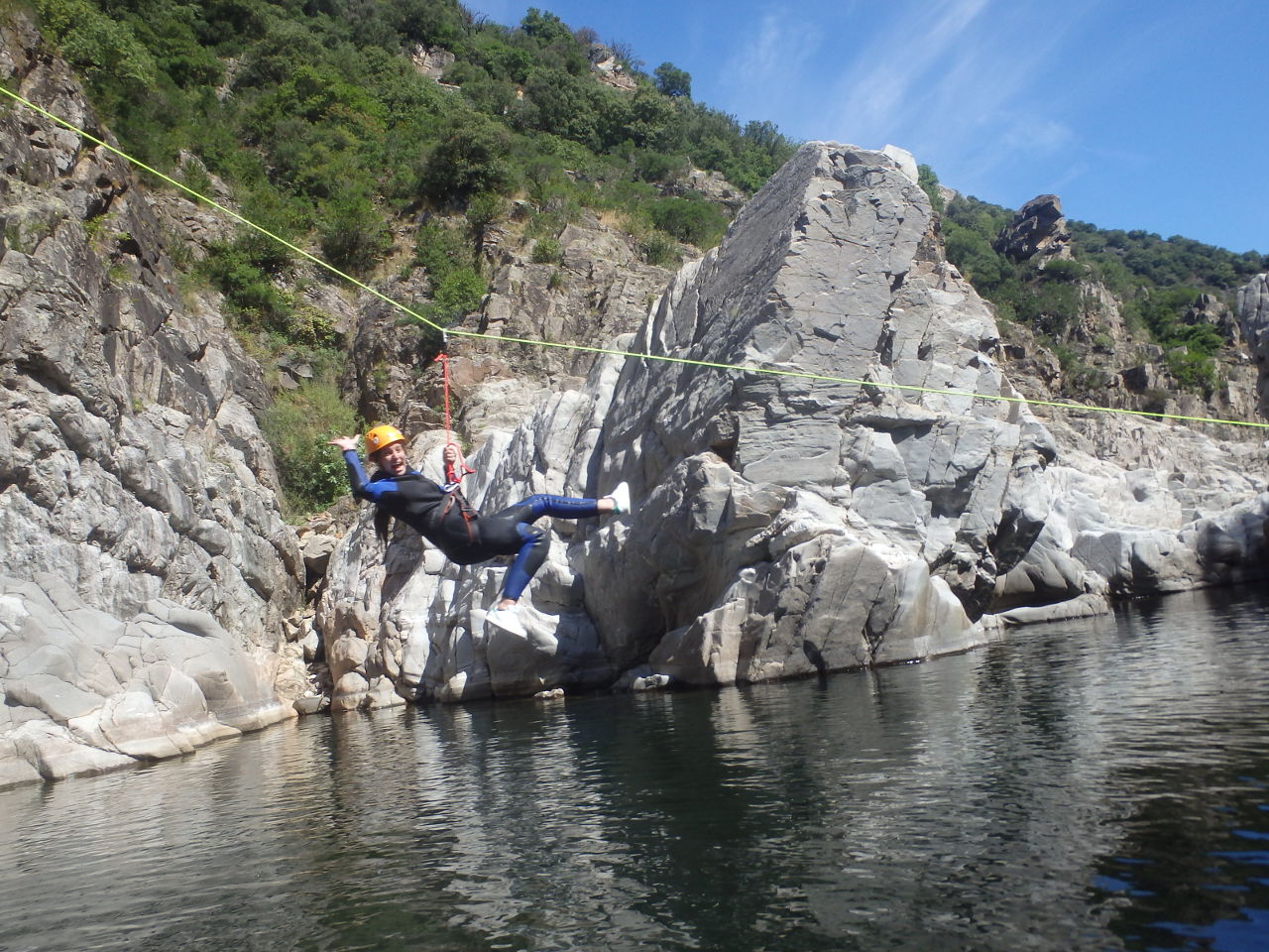 Canyoning Du Soucy En Cevenns Dans Le Gard, Près D'Anduze