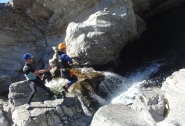 Randonnée Aquatique Dans Le Canyon Du Soucy, Près D'anduze