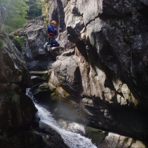 Canyoning En Cévennes Dans L'aigoual, Près Du Gard Et De L'Hérault, En Lozère