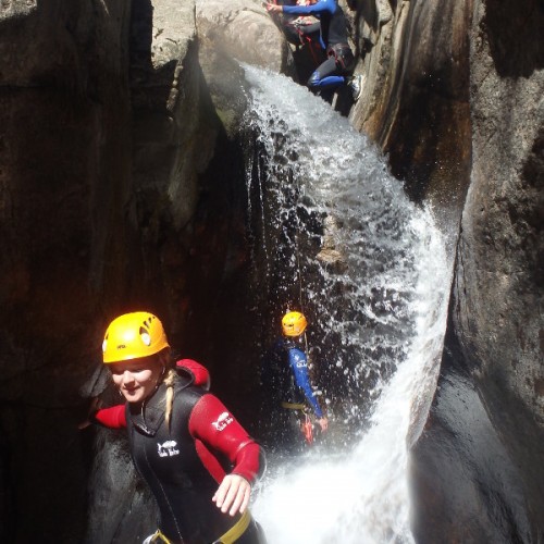 Canyoning En Lozère En Cévennes Dans Le Tapoul Au Mont Aigoual, Entre Gard Et Hérault