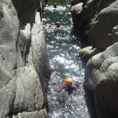 Canyoning Dans Les Cévennes Au Tapoul Près De L'Aigoual, Avec Les Moniteurs De Montpellier