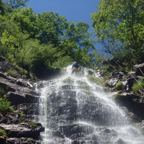 Canyoning Dans L'Orgon En Cévennes, Dans Le Gard Au Vigan