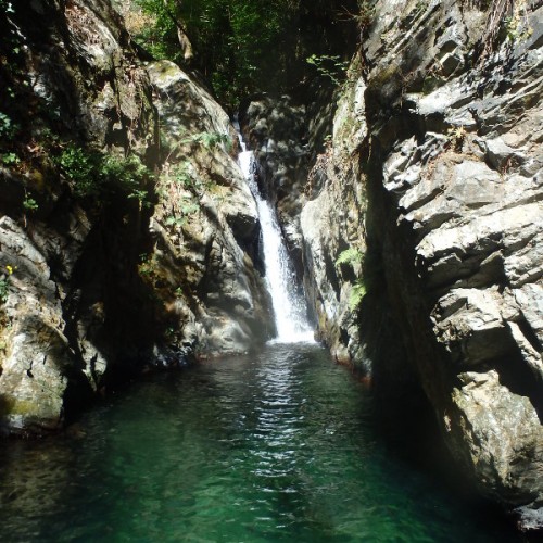 Canyon Sauvage Dans Le Caroux, Au Coeur Du Ruisseau D'Albès