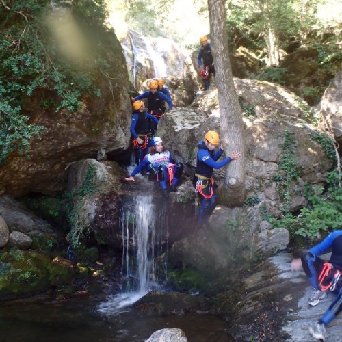 Canyoning Dans L'Hérault, Au Coeur Du Caroux, Dans Le Parc Naturel Du Haut Languedoc