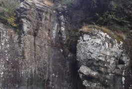 Canyon Du Caroux, Avec Le Saut Final Dans Le Ruisseau D'Albès.