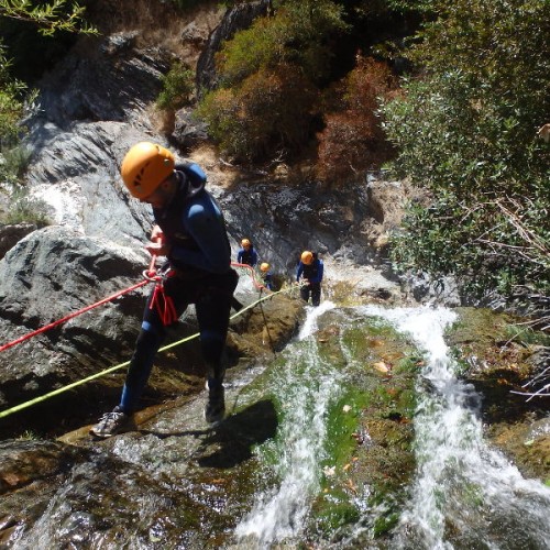 Canyon De L'Albès Et Ses Rappels Dans Le Caroux, Près De Montpellier