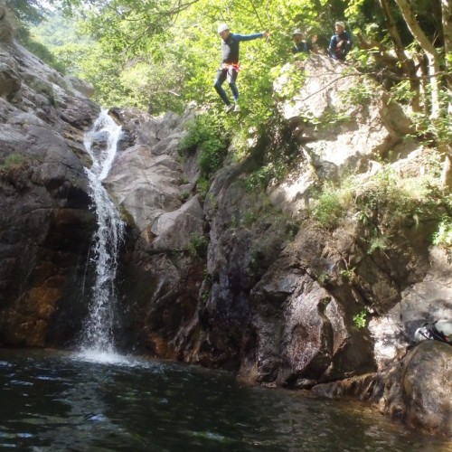 Canyoning En Cévennes, Près Du Mont Aigoual Dans Le Gard: Cascades D'Orgon