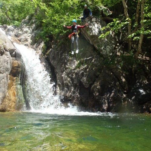 Canyoning Dans Le Gard Dans L'Orgon En Cévennes, Aux Frontières De L'Hérault