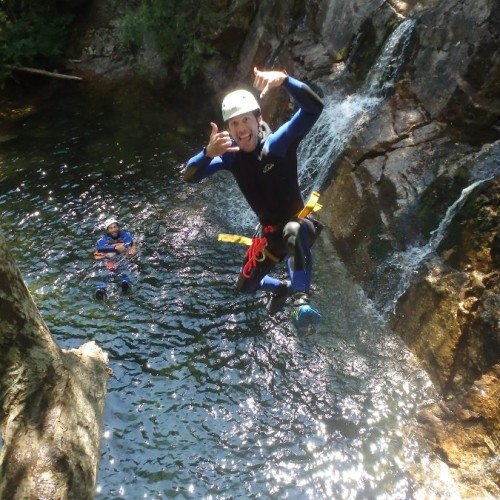 Canyoning Aux Cascades D'Orgon Dans Lle Gard En Cévennes