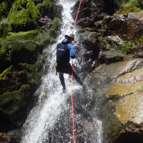 Rappel En Canyoning Dans Le Gard Au Mont Aigoual En Cévennes