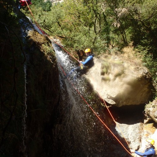 Canyoning Et Rappel Dans L'Albès En Plein Coeur Du Caroux, Dans L'Hérault