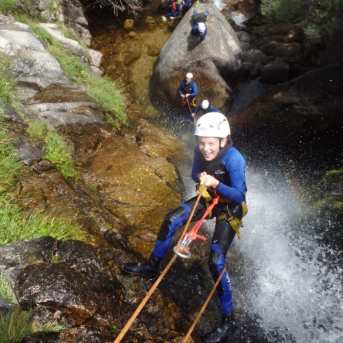 Canyoning Et Rappel à L'Orgon, Au Vigan Dans Les Cévennes