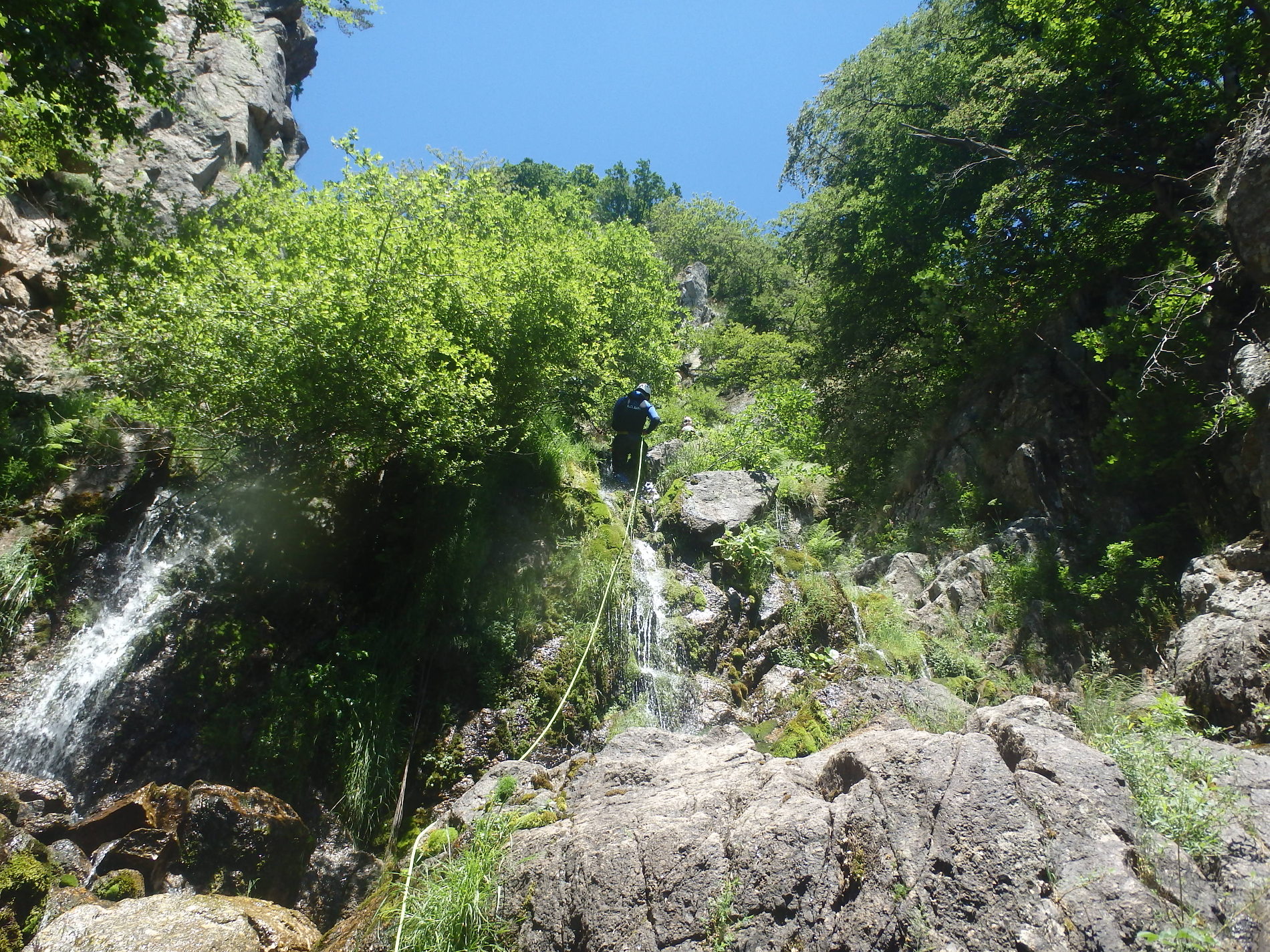 canyoning-vialais-moniteur-caroux-montpellier