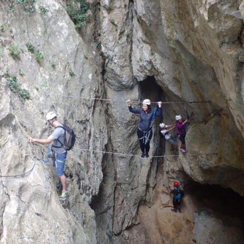 Cévennes Et Via-ferrata Dans L'Hérault Près De Montpellier