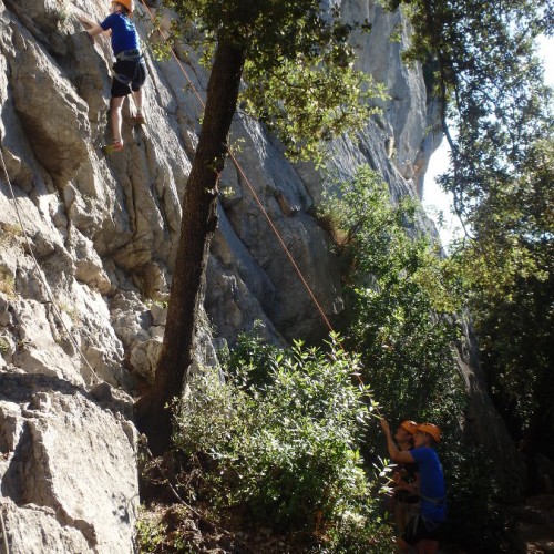 Escalade Initiation Pour Les Débutants Près De Montpellier Dans L'Hérault