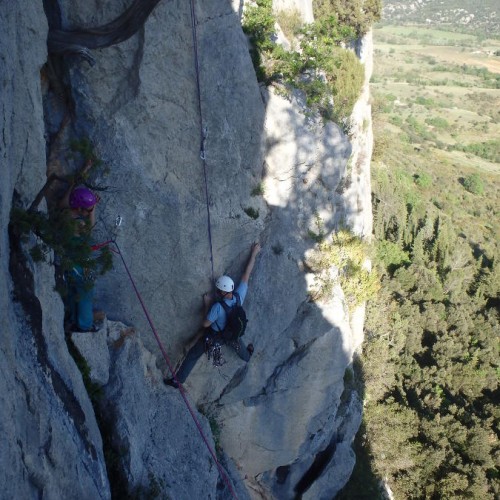 Moniteur D'escalade Dans L'Hérault Près De Montpellier