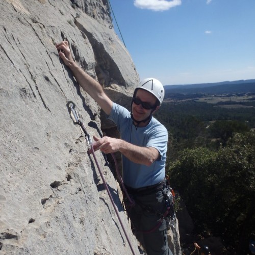 Escalade à Valflaunès Avec Les Moniteurs De Montpellier Dans L'Hérault Et Le Gard