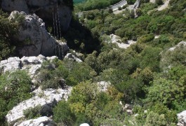 Via-ferrata Près De Ganges Et Des Cévennes Avecles Moniteur De Montpellier