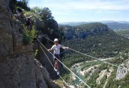 Via-ferrata Près Des Cévennes Et Montpellier Avec Les Moniteurs D'entre2nature