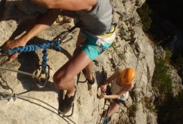 Via-ferrata Du Thaurac à Montpellier En Cévennes Dans L'Hérault