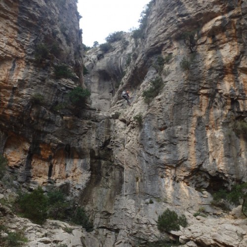 Randonnée-rappel Du Verdus Dans L'Hérault Près De St-Guilhem Le Désert