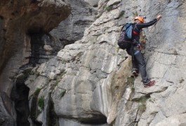 Randonnée-rappel Dans Le Verdus Près De Montpellier Dans L'Hérault