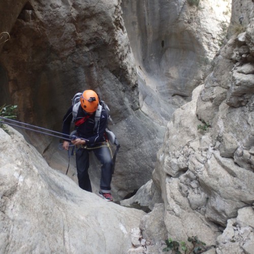 Randonnée-rappel Dans L'Hérault Au Verdus Près De Saint-Guilhem Le Désert