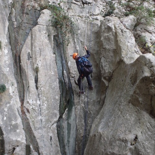 Randonnée-rappel Du Verdus Près De Saint-Guilhem Le Désert