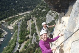 Via-ferrata Du Thaurac En Cévennes Près De Montpellier Et Ganges