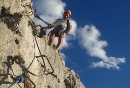 Via-ferrata Près De Ganges Et Montpellier Dans L'Hérault En Languedoc-Roussillon