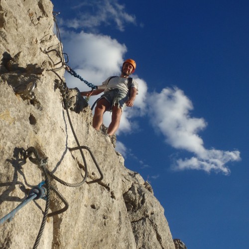 Via-ferrata Près De Ganges Et Montpellier Dans L'Hérault En Languedoc-Roussillon