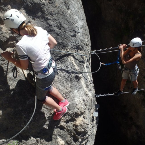 Via-ferrata Près De Nîmes, Dans Le Gard Et L'Hérault En Languedoc