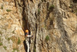 Via-ferrata Au Vidourle Près De Saint-Sériès, Avec Les Moniteurs De L'Hérault