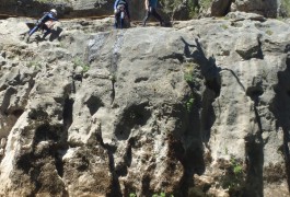 Canyoning Près De Montpellier Au Pont Du Diable Dans L'Hérault à Saint-Guilhem Le Désert